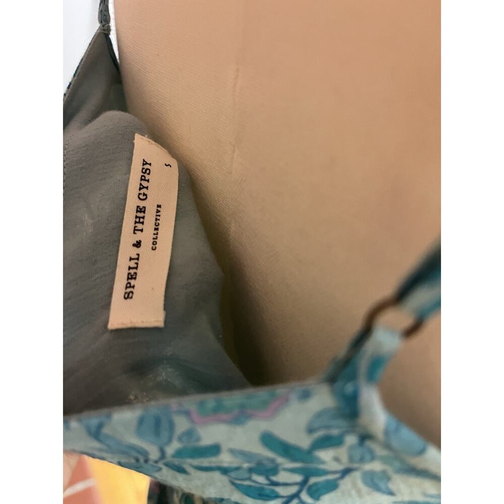 Spell Buttercup Coachella Fairycore Whimsical Boho Dress Mermaid Siren - Picture 5 of 6